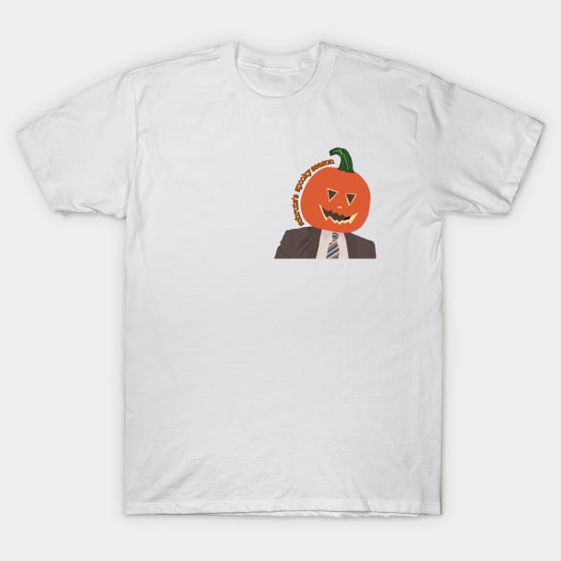 “Schrute’s Spooky Season” T-Shirt by sunkissed